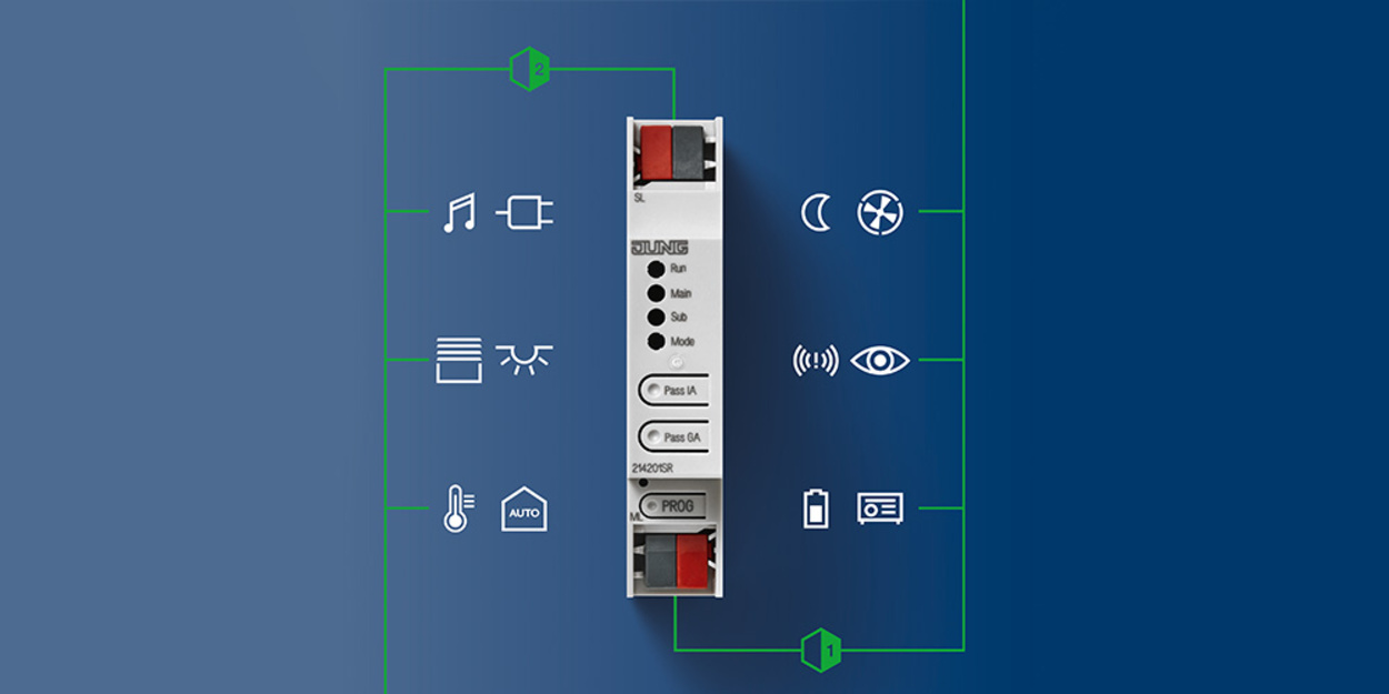 KNX Bereichs- und Linienkoppler bei Elektro Keller in Leidersbach